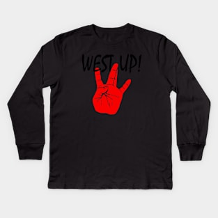 WS UP! 3 Kids Long Sleeve T-Shirt